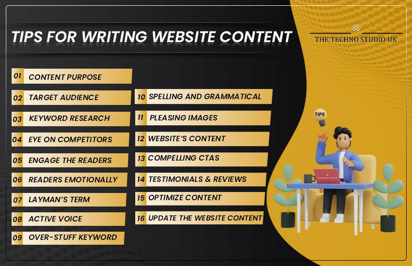 16 Tips for Writing Awesome Content For The Website